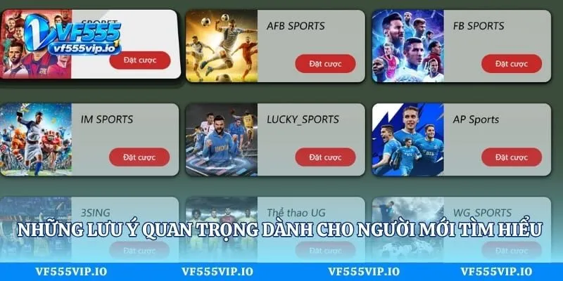 Những lưu ý quan trọng dành cho người mới tìm hiểu sảnh 