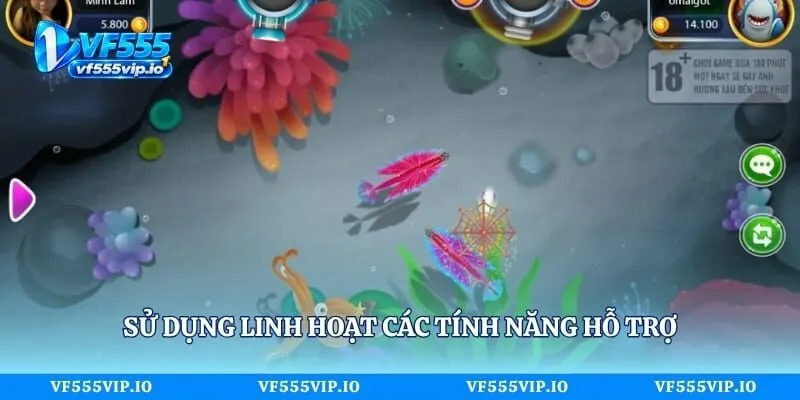 Bắn Cá H5 - Bí Quyết Săn Boss Lớn Dưới Đáy Đại Dương Sử dụng linh hoạt các tính năng hỗ trợ giúp tăng cường sát thương